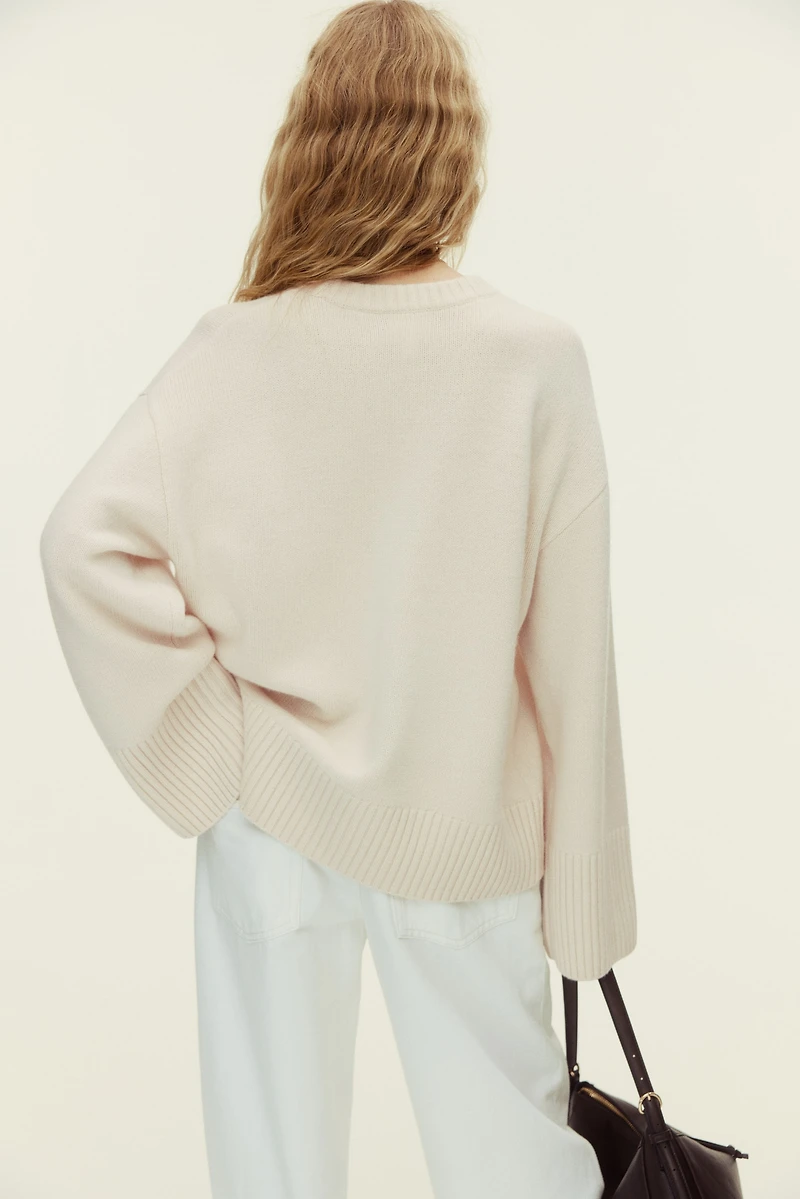 Cashmere-Blend Sweater