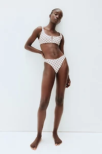 Bas de maillot échancré