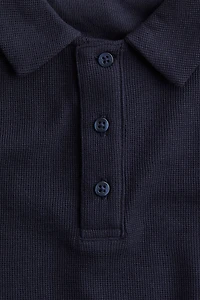 Long-Sleeved Polo Shirt