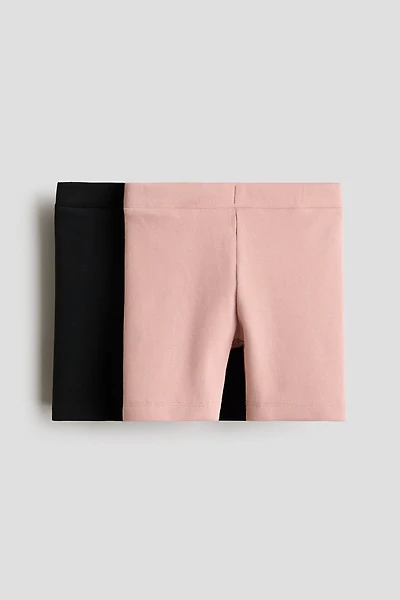 2-Pack Ribbed Bike Shorts