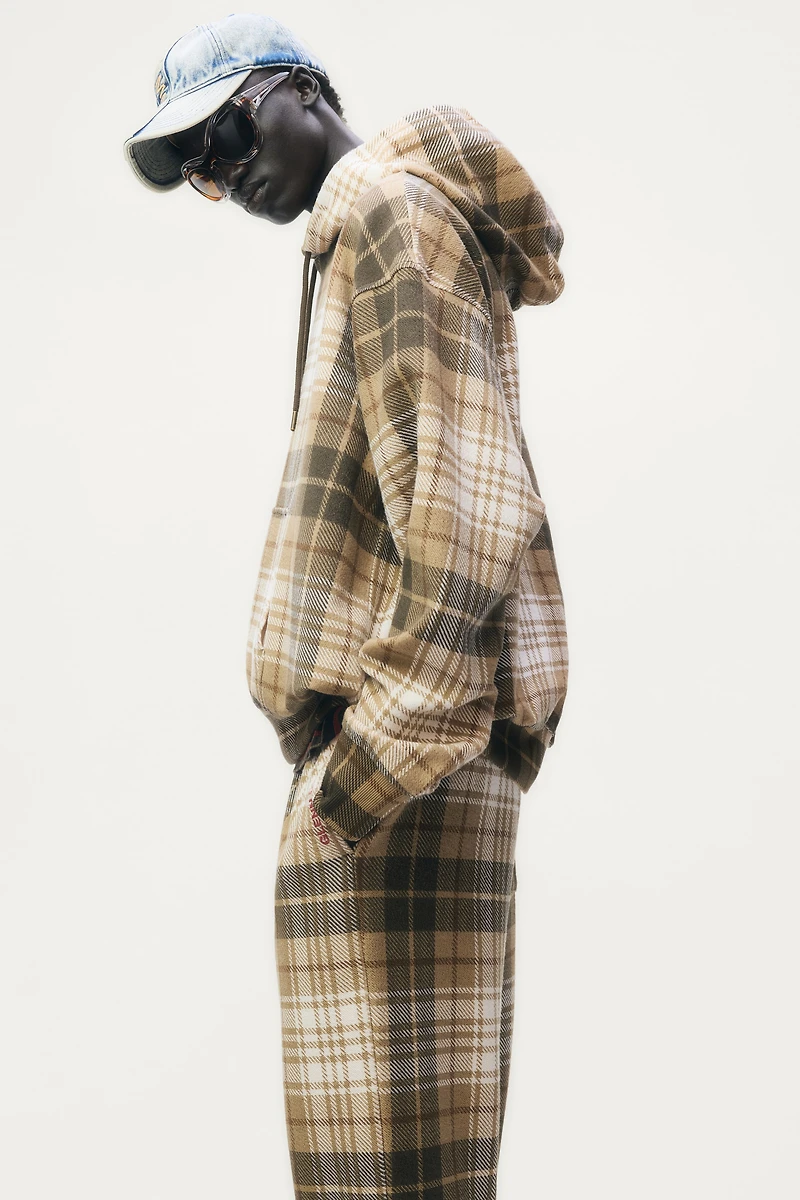 Kangourou à carreaux