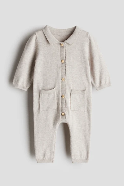 Cotton-Knit Jumpsuit