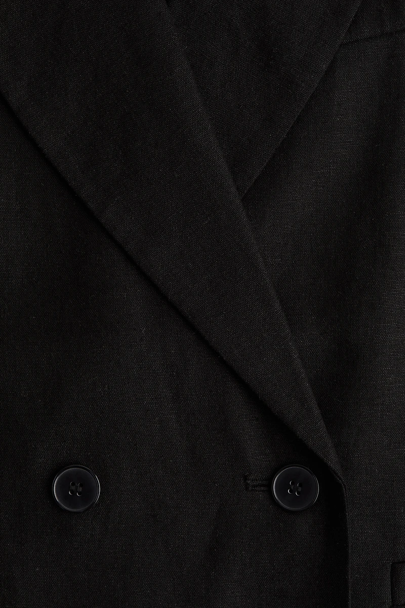 Linen-Blend Vest