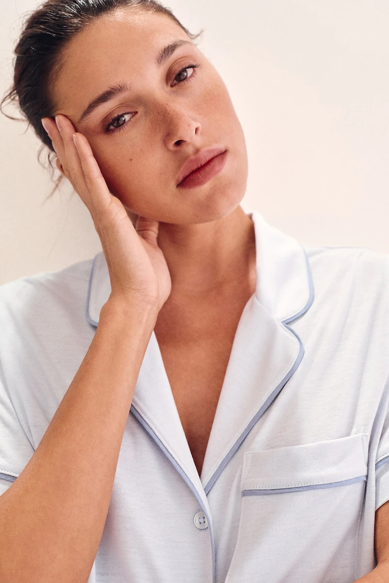 Pajama Shirt and Shorts