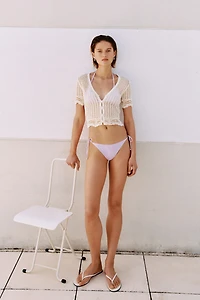 Crochet-Look Beach Top