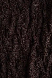 Haut asymétrique style dentelle