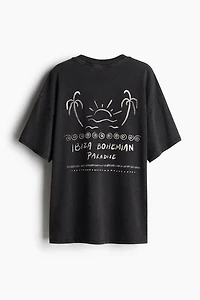 Oversized T-Shirt with Motif