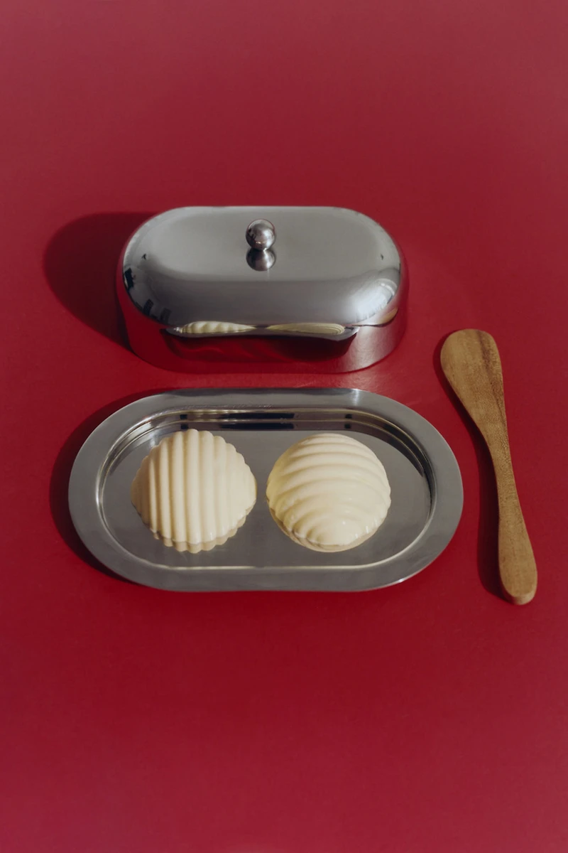 Stainless Steel Butter Dish