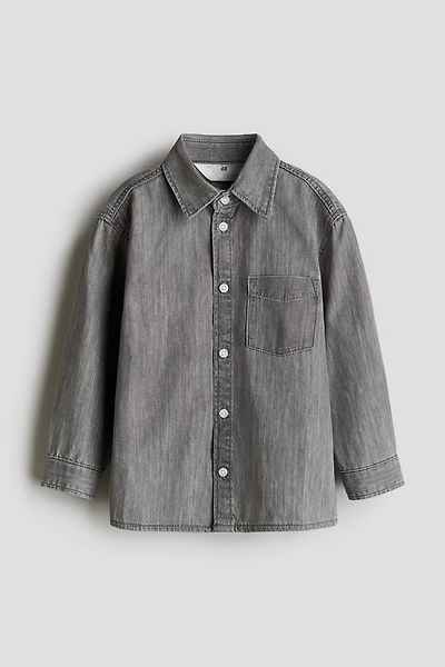 Cotton Denim Shirt