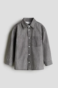 Cotton Denim Shirt