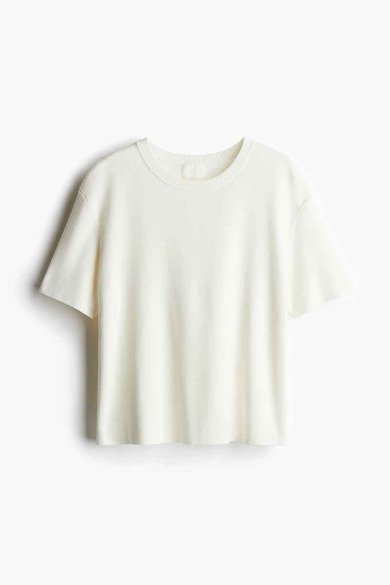 T-shirt en tricot fin