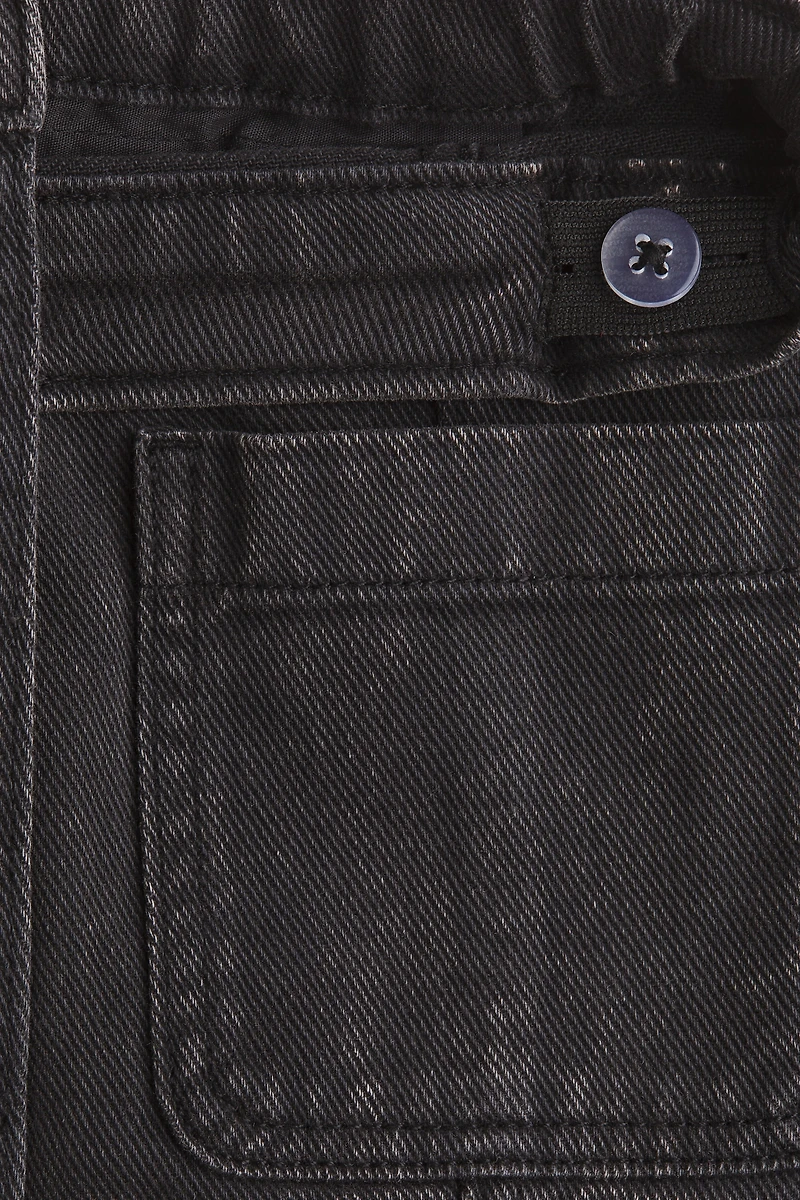 Jupe en sergé de coton