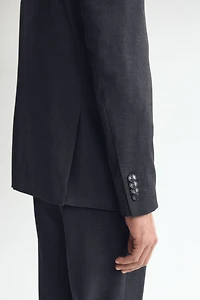 Regular-Fit Single-Breasted Jacket
