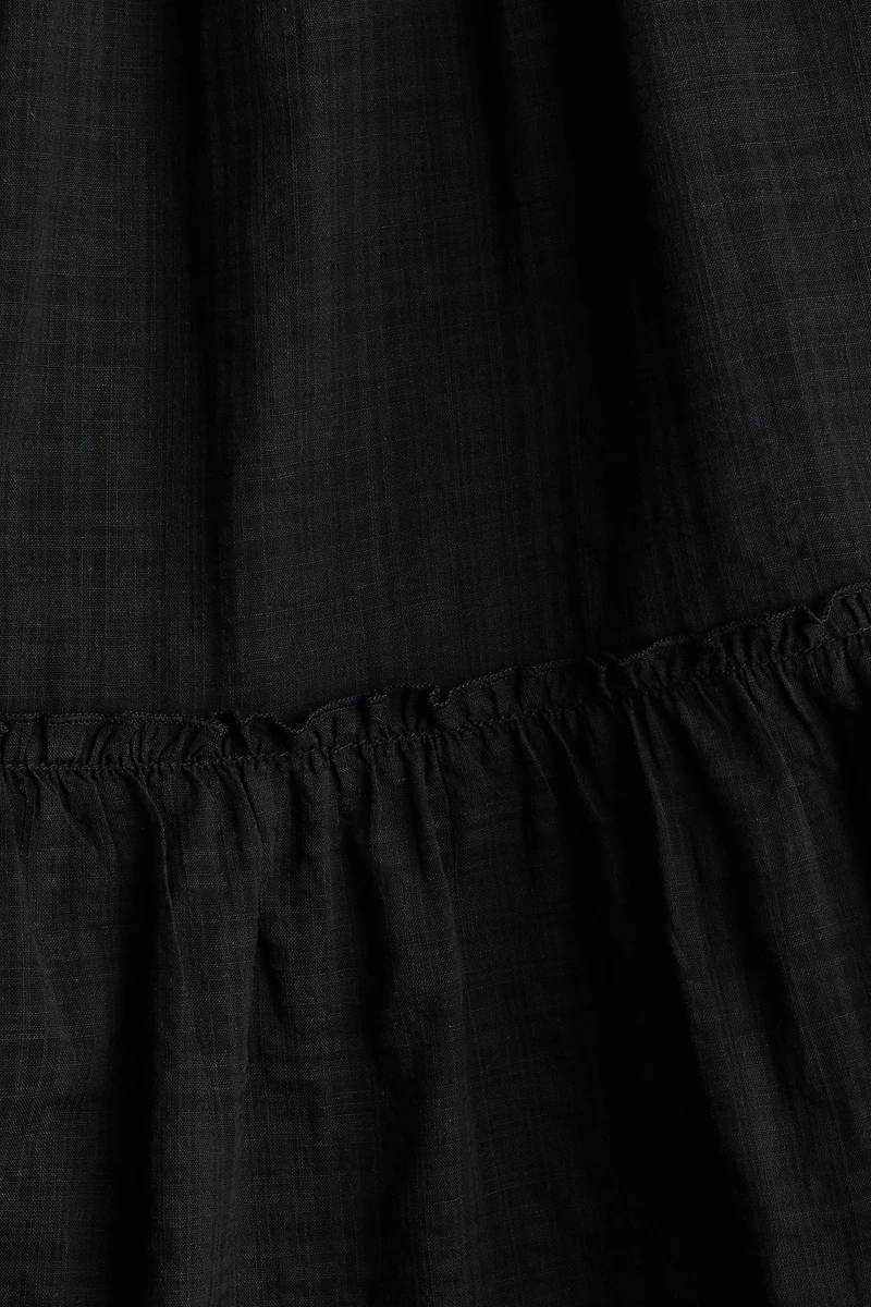 Ruffle-Trimmed Dress