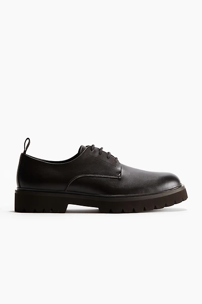 Chaussures Derbys à semelle épaisse