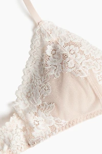 Padded Soft-Cup Lace Bra