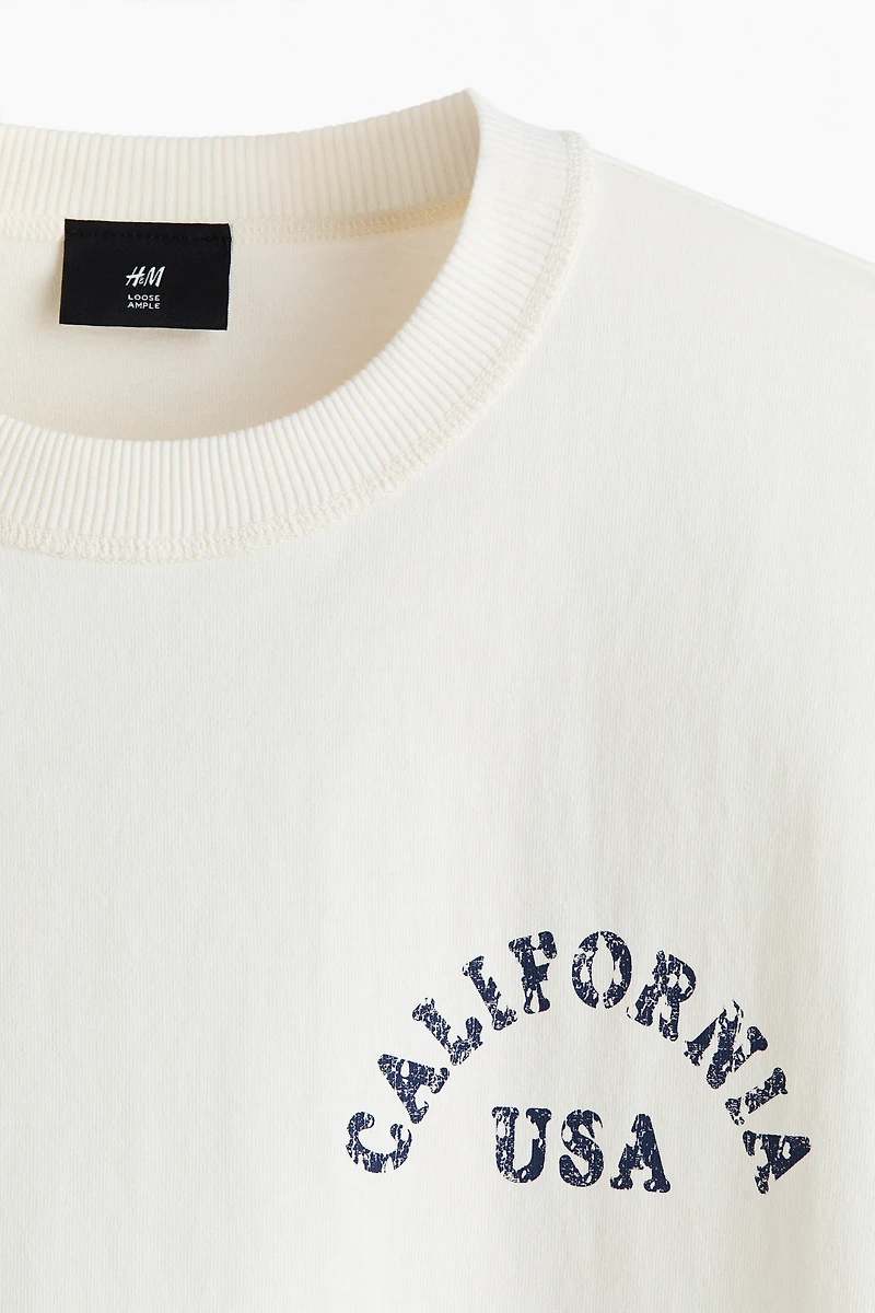 T-shirt imprimé ample