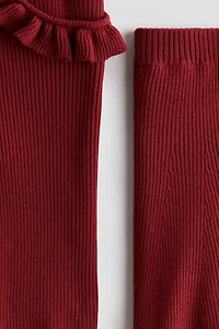 2-Piece Rib-Knit Cotton Set