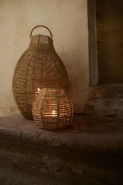 Seagrass Tea Light Holder