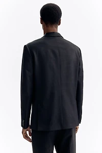 Veste classique à fermeture droite