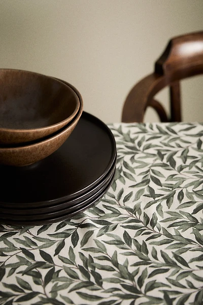 Patterned Cotton Tablecloth