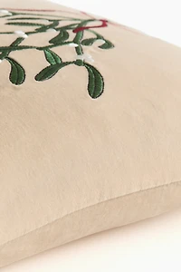 Housse de coussin en velours