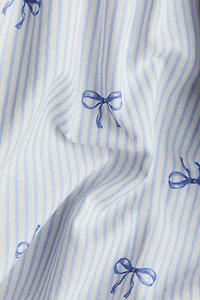 Robe évasée en coton