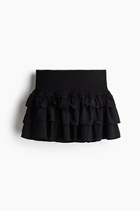 Tiered Mini Skirt