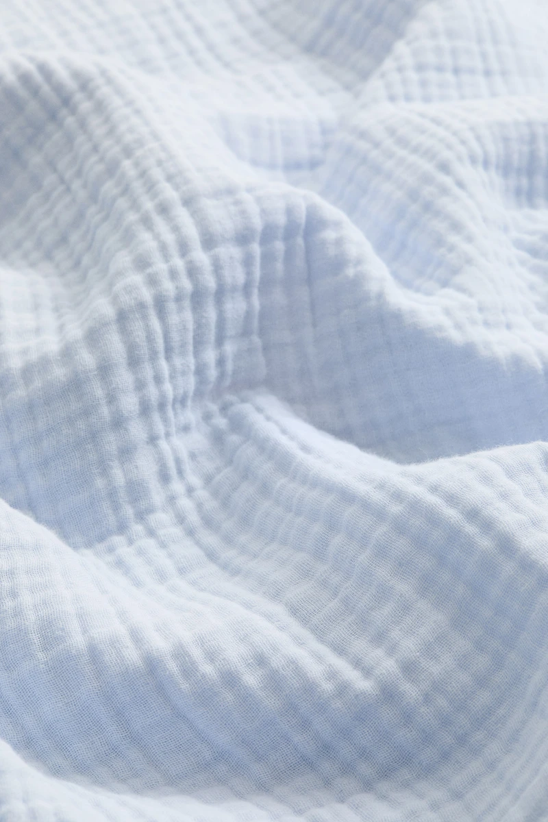 Muslin Crib Duvet Cover Set