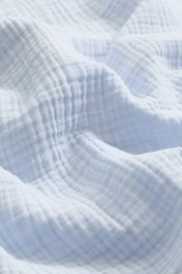 Muslin Crib Duvet Cover Set