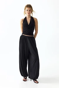 Jersey Halterneck Top