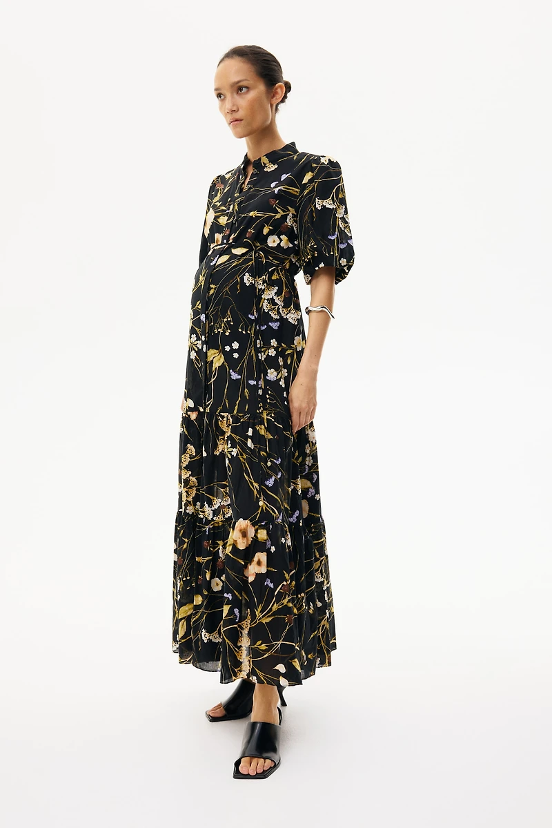 MAMA Tiered Cotton Dress