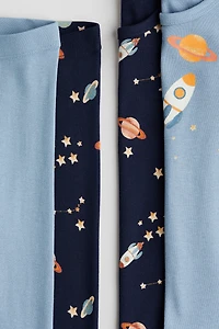 2-pack Snug Fit Cotton Pajamas