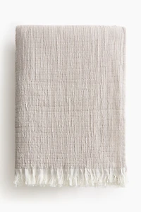 Fringe-trimmed Bedspread