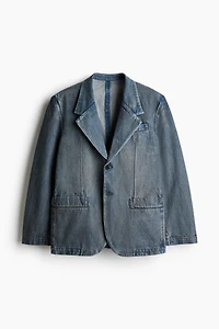 Blazer ample en denim