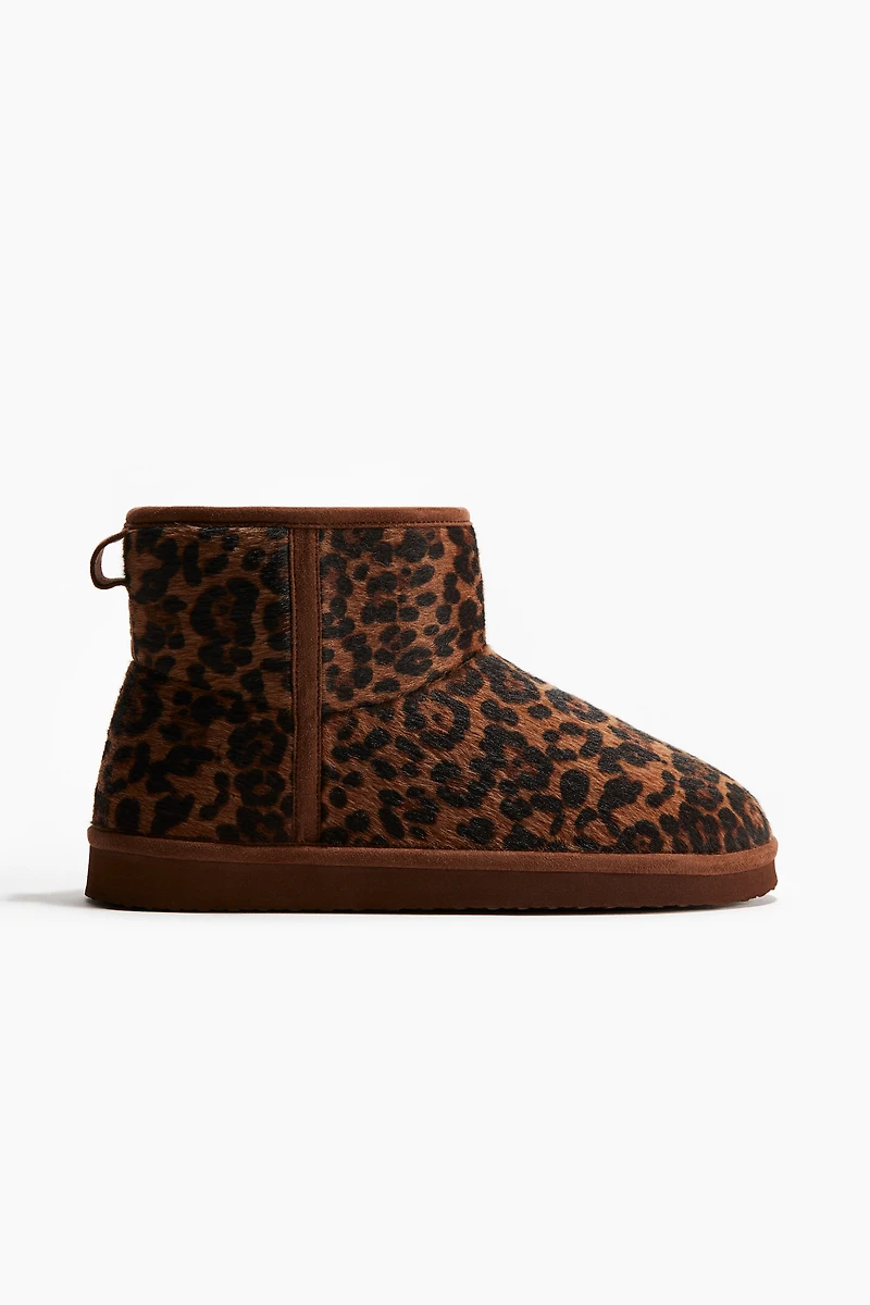 Bottines chaudement doublées