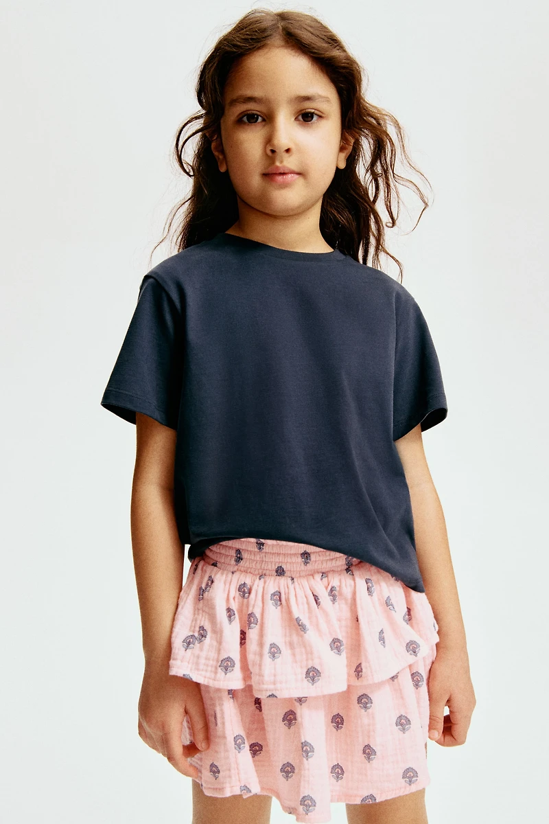 Tiered Muslin Skirt