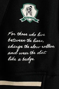 Veste de baseball à motifs