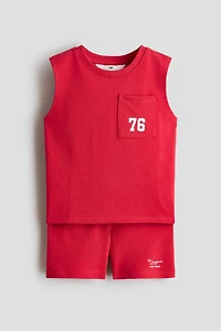 2-Piece Sweatshirt Fabric Set