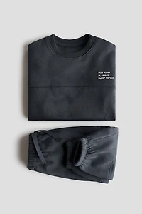 2-Piece Sweatshirt and Joggers Set