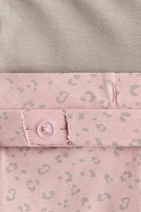 2-Pack Flared Jersey Leggings