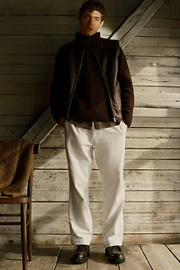 Relaxed Fit Twill Pants