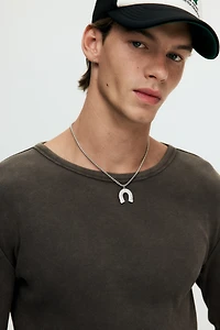 Slim-Fit Ribbed Shirt