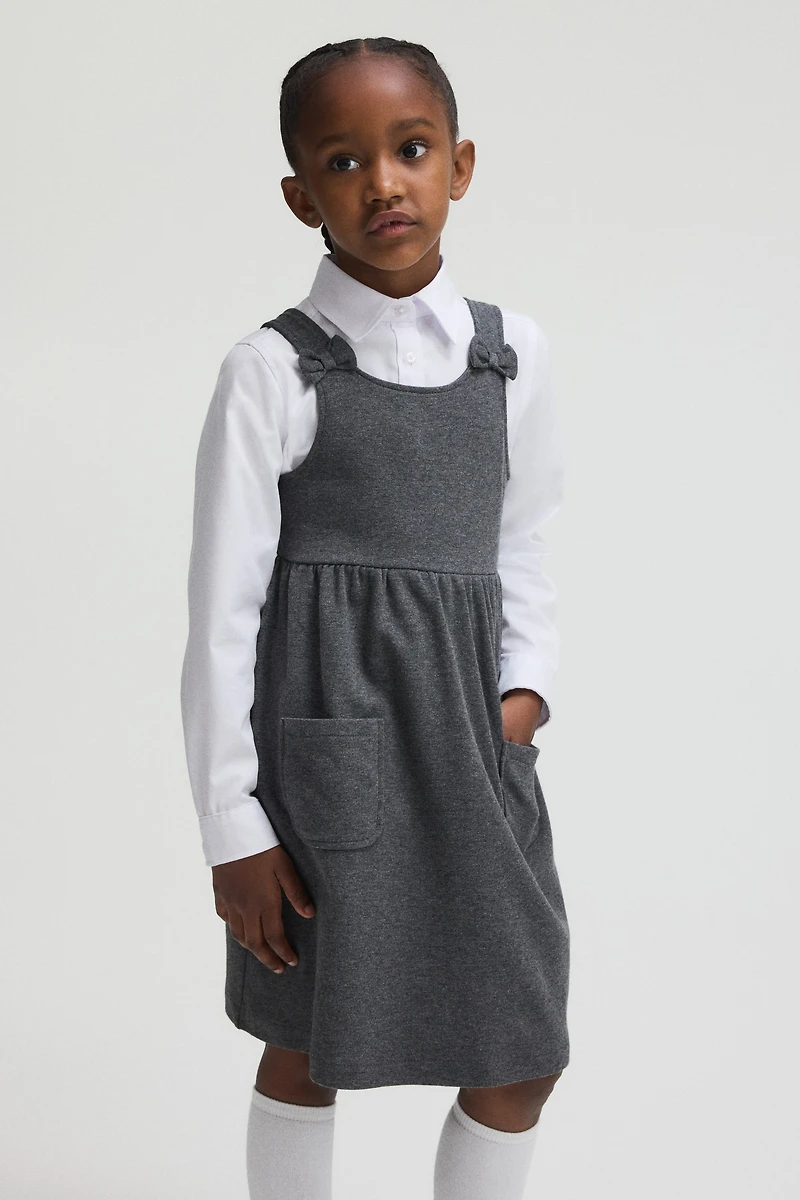 Bow-detail Jersey Dress