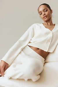 Fine-Knit Cardigan
