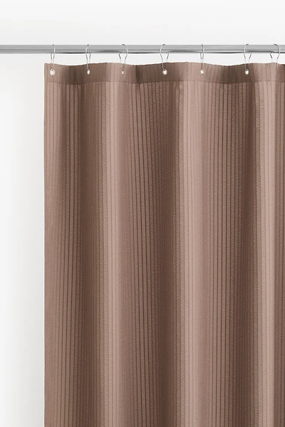 Seersucker Shower Curtain