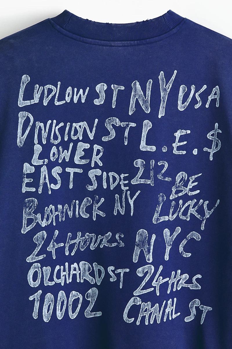 Chandail imprimé grande taille