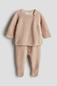 2-piece Cashmere-Blend Set