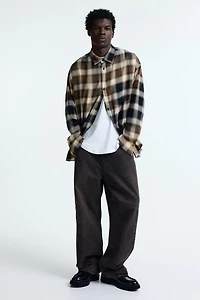 Relaxed-Fit Cotton-Blend Shirt