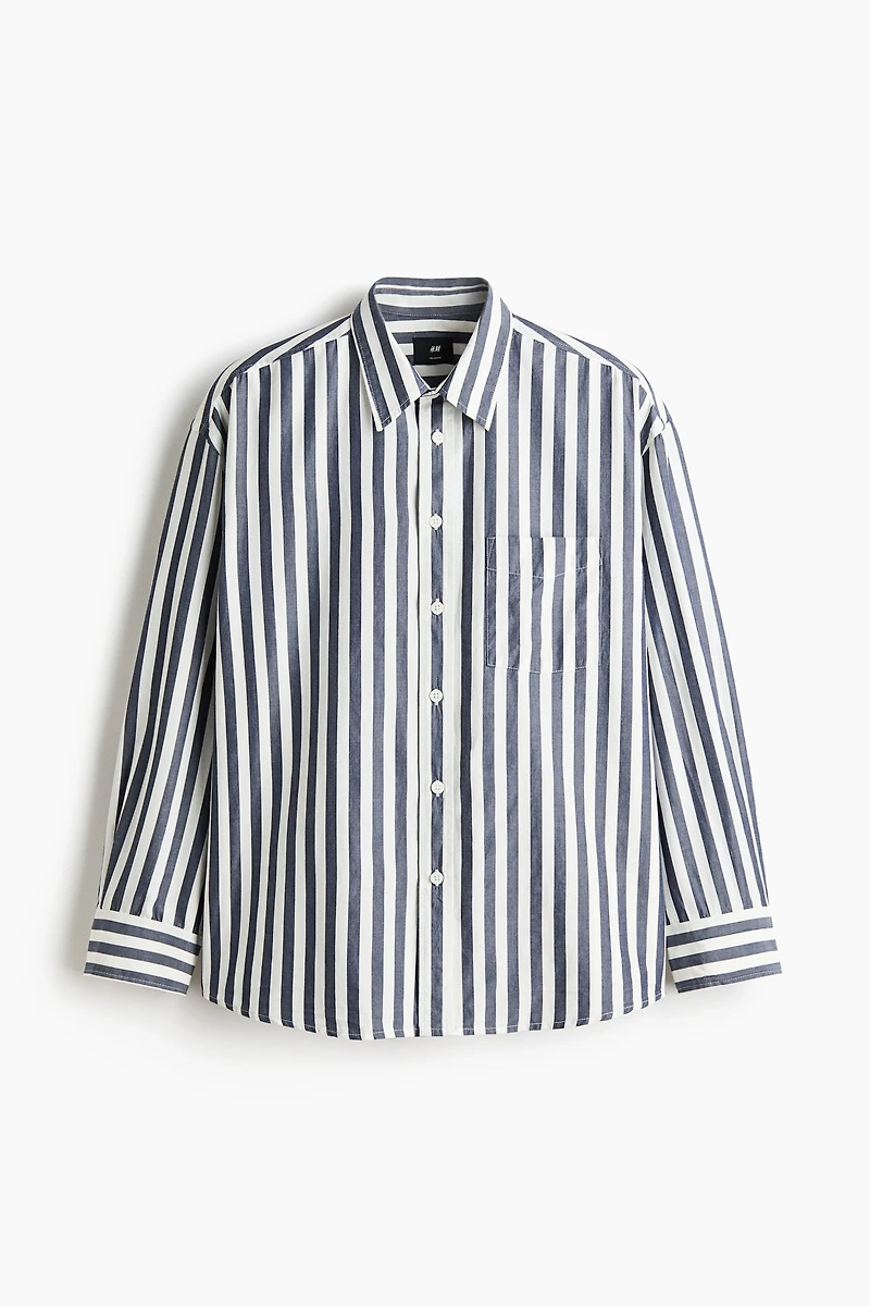 Relaxed-Fit Poplin Shirt